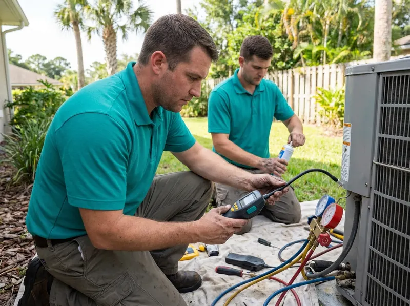 Refrigerant Leak Detection and System Sealing in Ponte Vedra Beach, FL