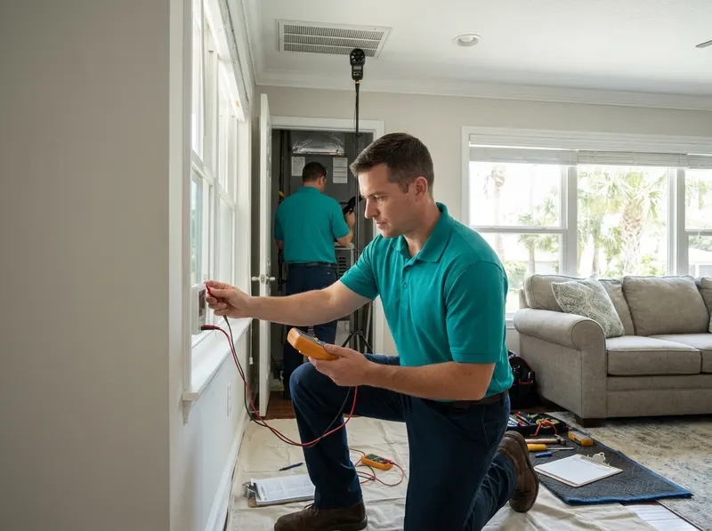 Thermostat and Airflow Diagnostics in Ponte Vedra Beach, FL